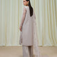 3 Piece - Embroidered Organza Suit