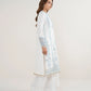 3 Piece - Embroidered Raw Silk Suit