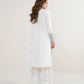 3 Piece - Embroidered Raw Silk Suit