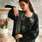 3 Piece - Embroidered Raw Silk Suit