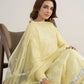 3 Piece - Embroidered Jacquard Suit