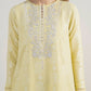 3 Piece - Embroidered Jacquard Suit
