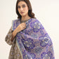 3 Piece - Printed Khaddar Suit