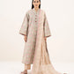 3 Piece - Printed Cotton Suit