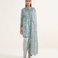 3 Piece - Printed Cotton Suit