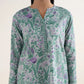 3 Piece - Printed Cotton Suit