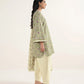 3 Piece - Printed Cotton Suit