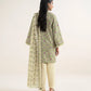 3 Piece - Printed Cotton Suit