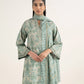 3 Piece - Printed Cotton Suit