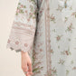 3 Piece - Printed Zari Lawn Suit