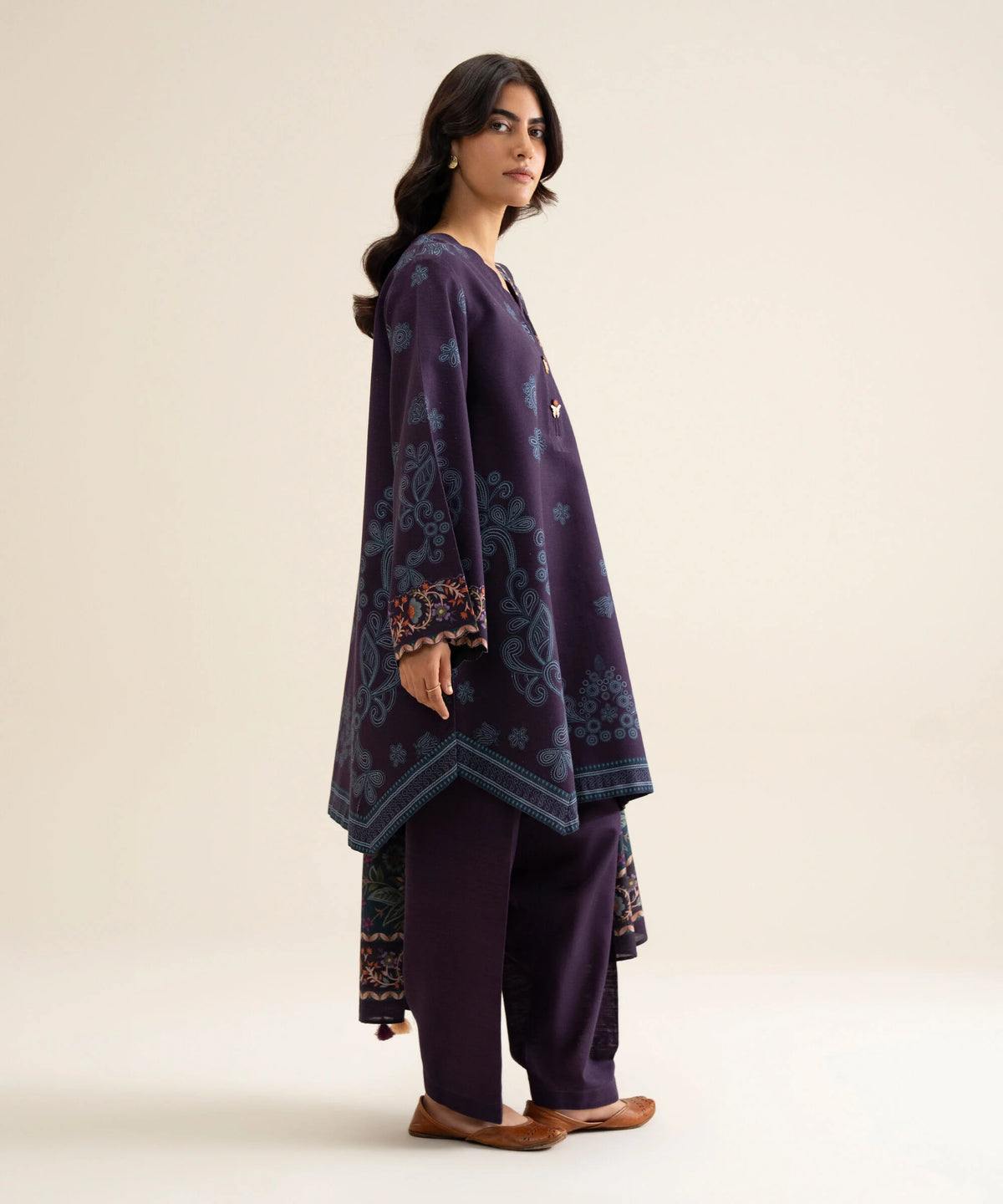 3 Piece - Printed Lawn Suit