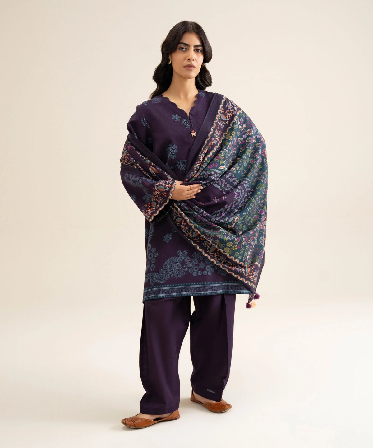 3 Piece - Printed Lawn Suit
