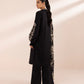 3 Piece - Embroidered Cambric Suit