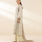 3 Piece - Embroidered Cotton Satin Suit