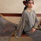 3 Piece - Embroidered Blended Net Suit