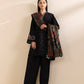 3 Piece - Embroidered Khaddar Suit