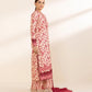 3 Piece - Embroidered Cotton Suit