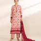 3 Piece - Embroidered Cotton Suit