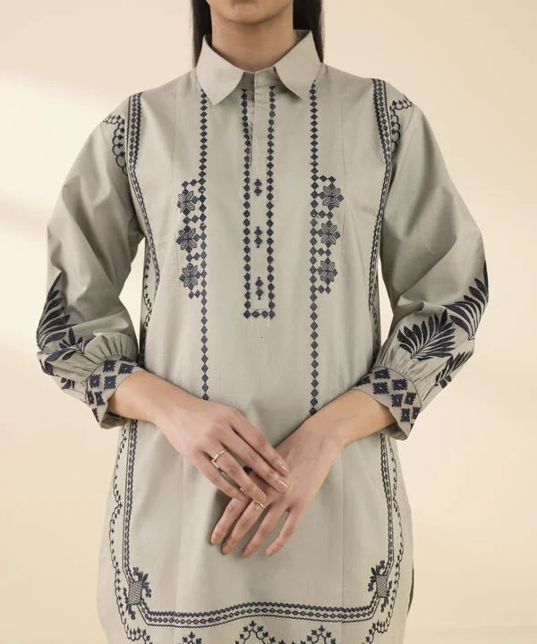 3 Piece - Embroidered Lawn Suit