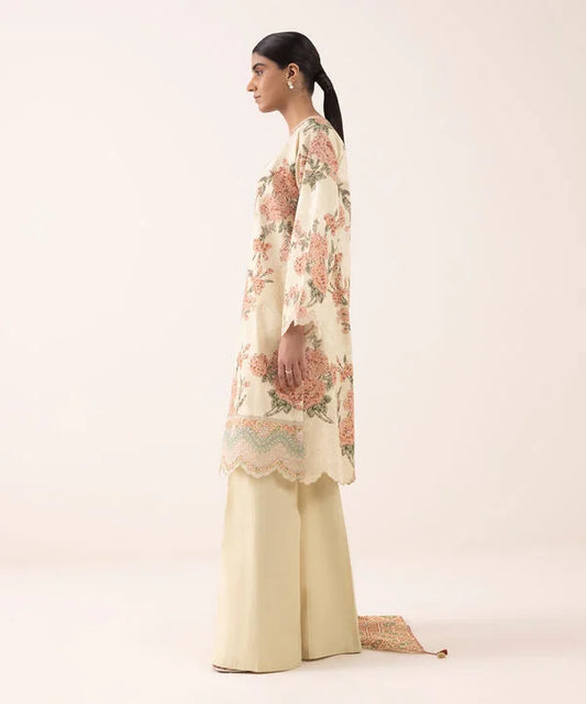 3 Piece - Embroidered Lawn Suit