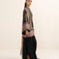 3 Piece - Embroidered Arabic Lawn Suit