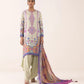 3 Piece - Embroidered Arabic Lawn Suit