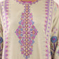 3 Piece - Embroidered Arabic Lawn Suit