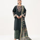 3 Piece - Embroidered Khaddar Suit