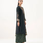 3 Piece - Embroidered Khaddar Suit