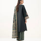 3 Piece - Embroidered Khaddar Suit