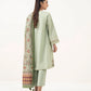 3 Piece - Embroidered Khaddar Suit