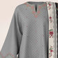 3 Piece - Embroidered Khaddar Suit