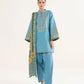3 Piece - Embroidered Khaddar Suit