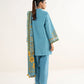 3 Piece - Embroidered Khaddar Suit