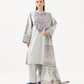 3 Piece - Embroidered Light Khaddar Suit