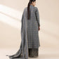3 Piece - Embroidered Jacquard Suit