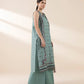 3 Piece - Embroidered Jacquard Suit