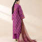 3 Piece - Embroidered Jacquard Suit