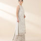 3 Piece - Embroidered Jacquard Suit
