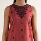 3 Piece - Embroidered Cotton Suit
