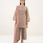 3 Piece - Embroidered Cotton Suit