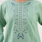 3 Piece - Embroidered Cotton Suit