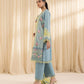 3 Piece - Embroidered Dobby Suit