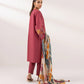 3 Piece - Embroidered Cambric Suit