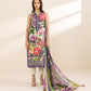 3 Piece - Embroidered Cotton Suit