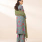 3 Piece - Embroidered Linen Suit