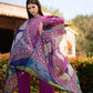 3 Piece - Embroidered Cotton Satin Suit