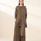 3 Piece - Embroidered Cotton Jacquard Suit