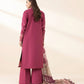 3 Piece - Embroidered Cotton Suit