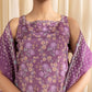3 Piece - Embroidered Silk Suit